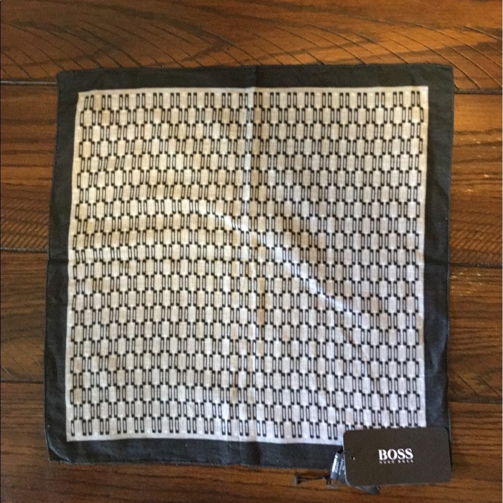 NWT Boss Men’s Pocket Handkerchief - Picture 2 of 8